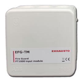 Temperaturmodul til overvågning af 2 stk. EFG-PT1000.